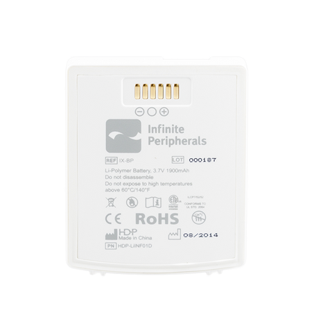 Infinite Peripherals Standard Battery (1900mAh) for the Infinea X<br /><small>Multiple Options</small>